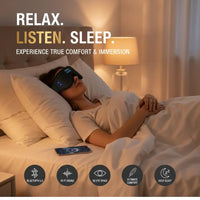 Masque de Sommeil Bluetooth 3D Premium - Complément Accessoires Bien - Être - vitalfusion Gummies Articulations - Complément alimentaire - VitalFusion Masque de Sommeil Bluetooth 3D Premium - Noir - Énergie Naturelle - vitalfusion Vitaboost Pe
